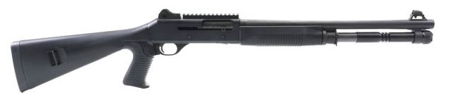 best gun for home defense-Benelli M4 Tactical shotgun.