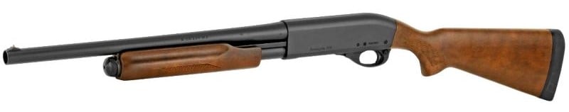Remington 870 shotgun.