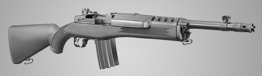 Ruger Mini-14 Tactical rifle.