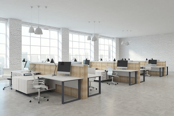 An image of a modern and comfortable office space
