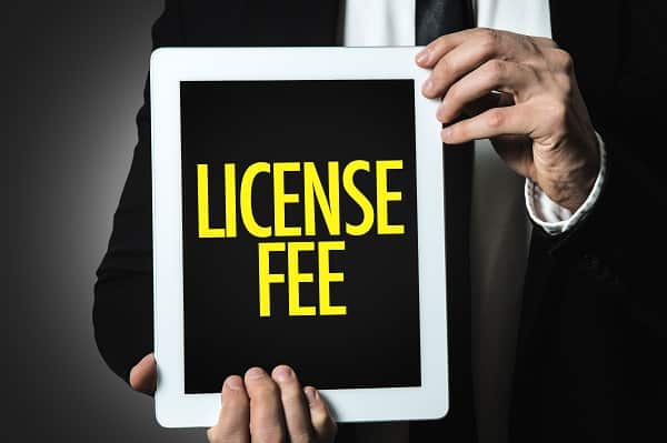 Business licenses cost.