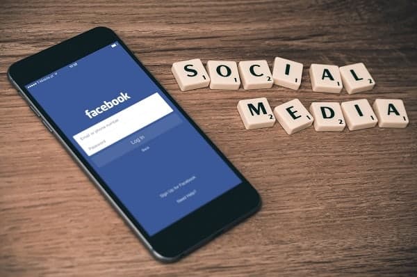 social media example - Facebook