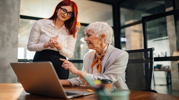 Retirees sharing their expertise at work